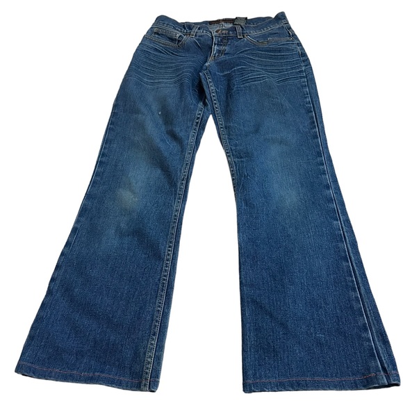 bebe Denim - Bebe Jeans Flare Boot Cut Leg Size 29 with b bling back pocket